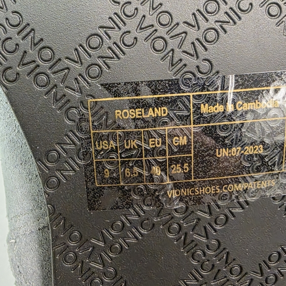 Vionic Roseland Women's Boots Slate Women's Size US 9 - Picture 5 of 6